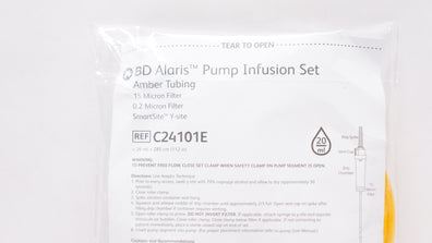 BD C24101E Alaris Pump Infusion Set 26mL x 112inch 20Drops/mL